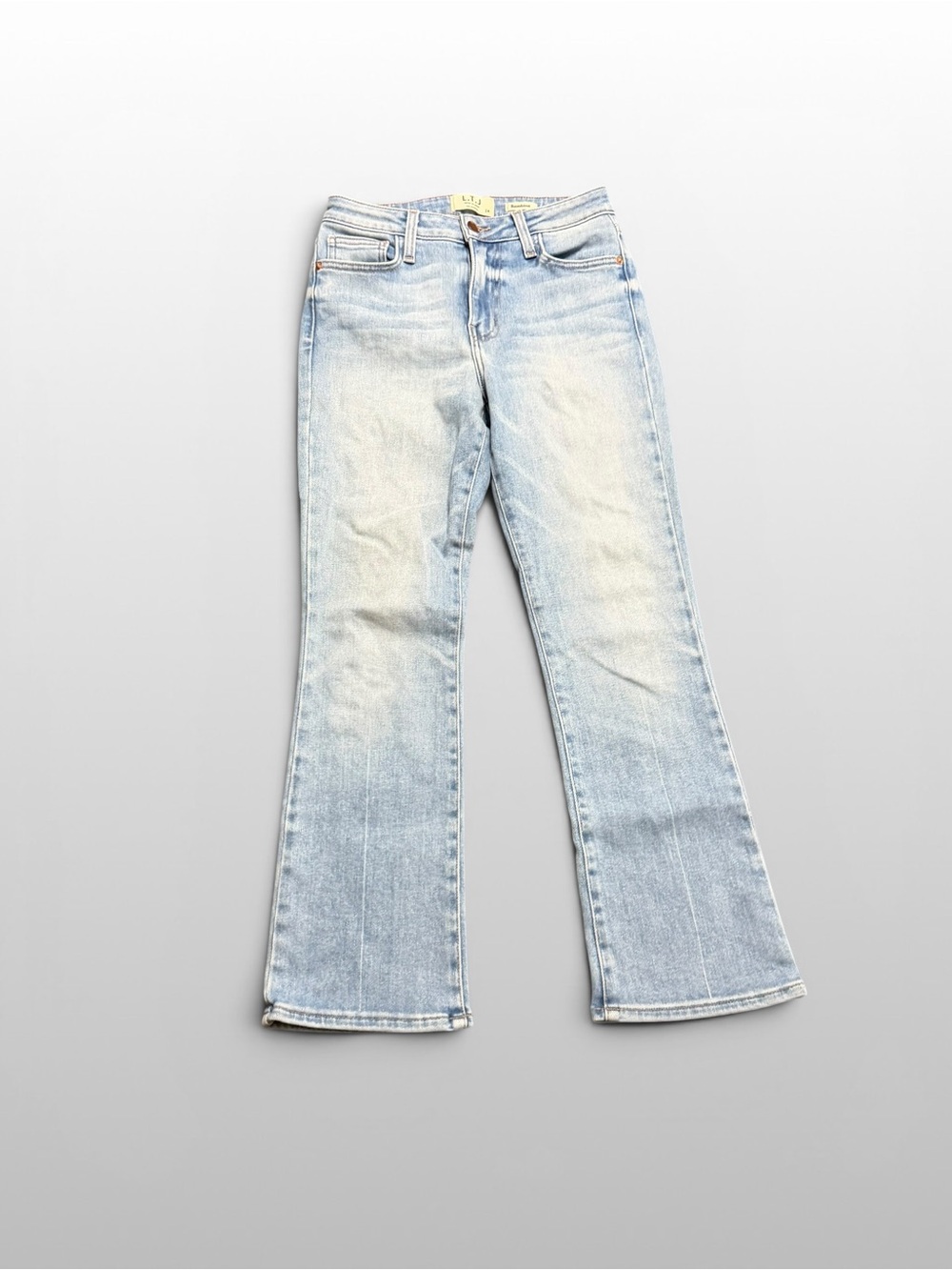 L.T.J Letter To Juliet Bambino Light Wash Flare Jeans Size 24
